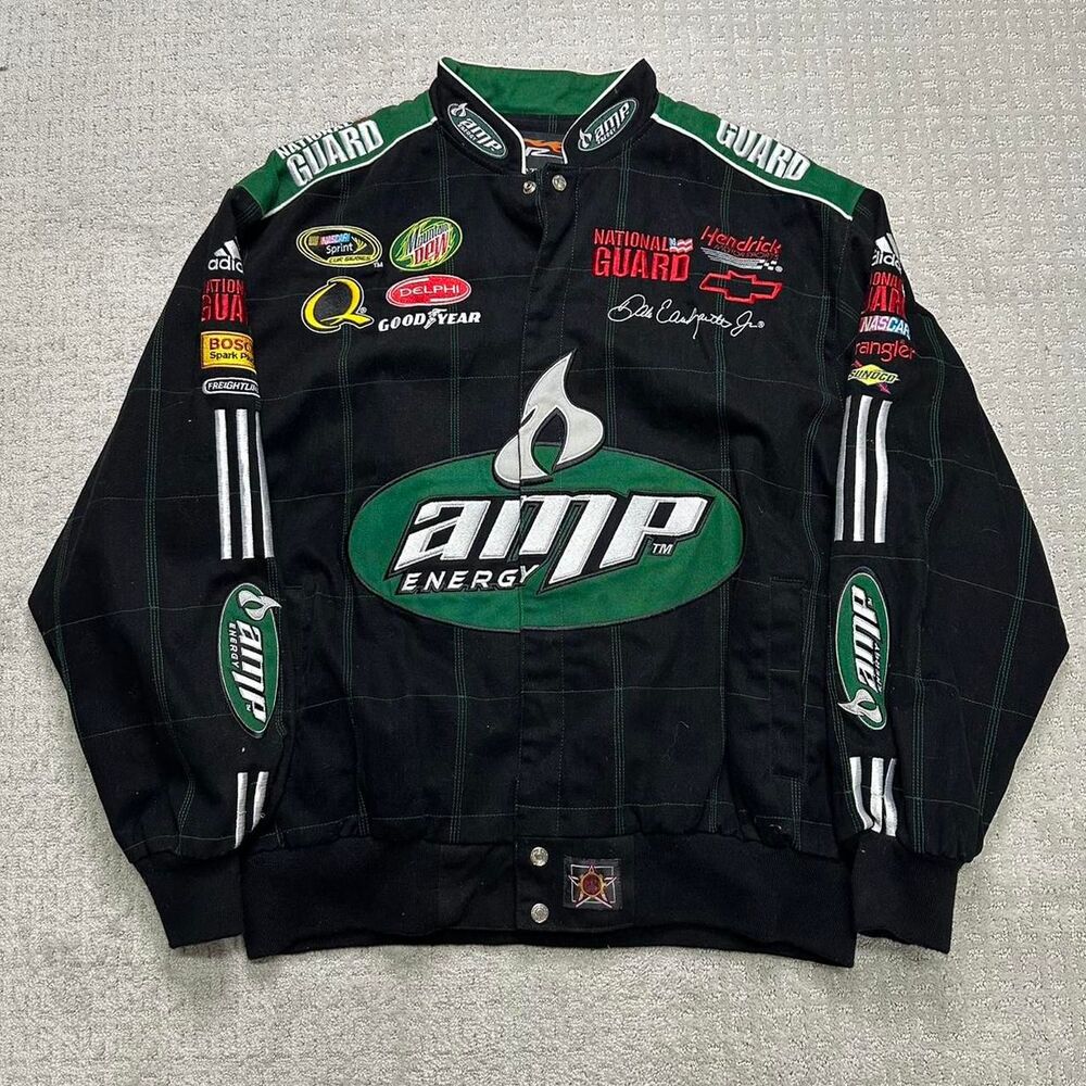 Jeff Hamilton Amp Energy NASCAR racing jacket